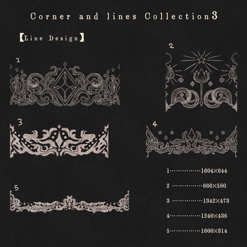 Corner and lines Collection3