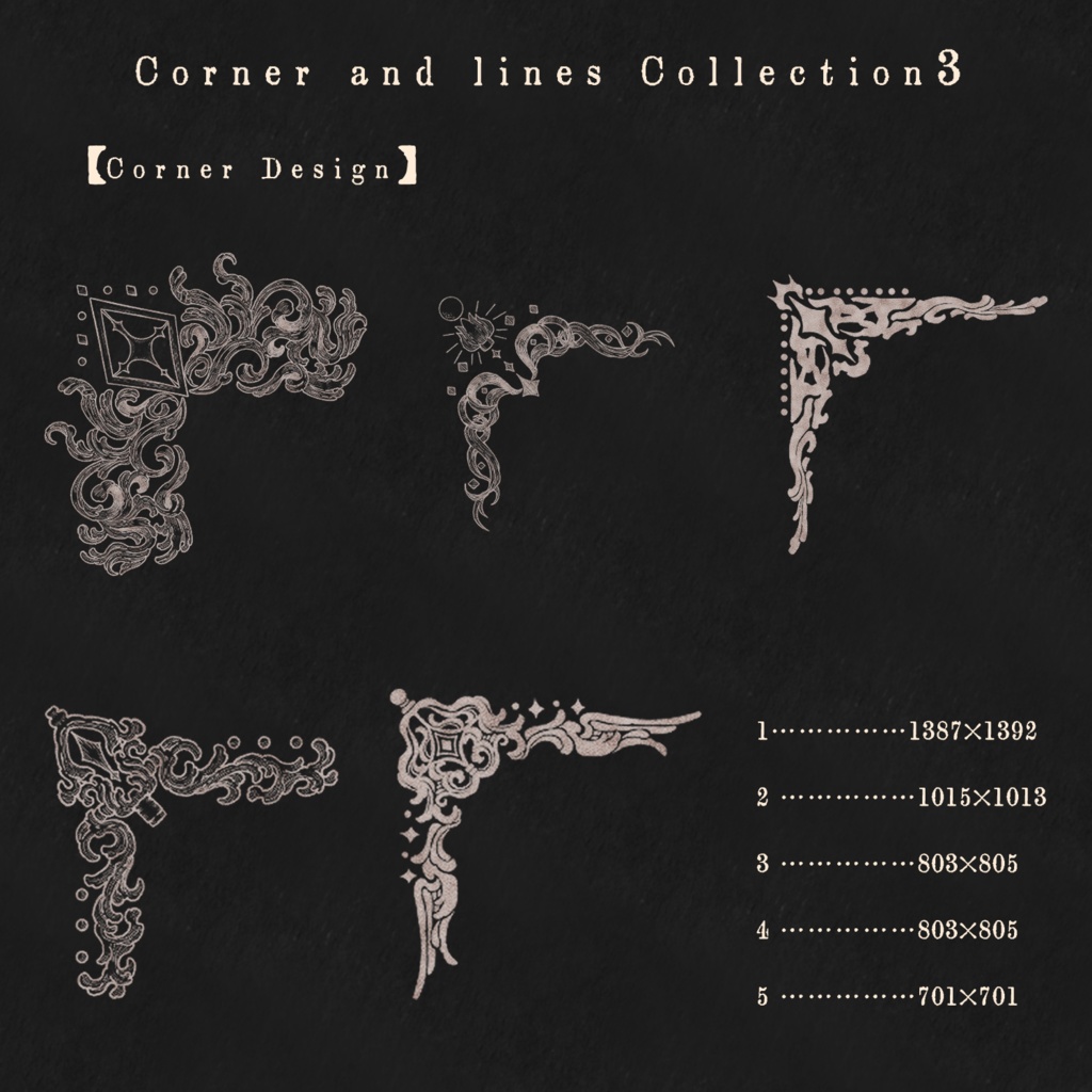 Corner and lines Collection3