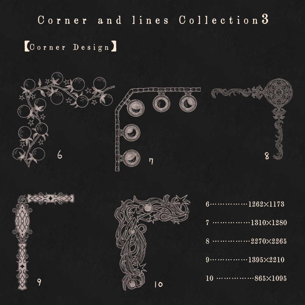 Corner and lines Collection3