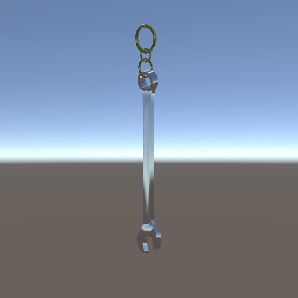 イヤリング「コンビネーションレンチ」