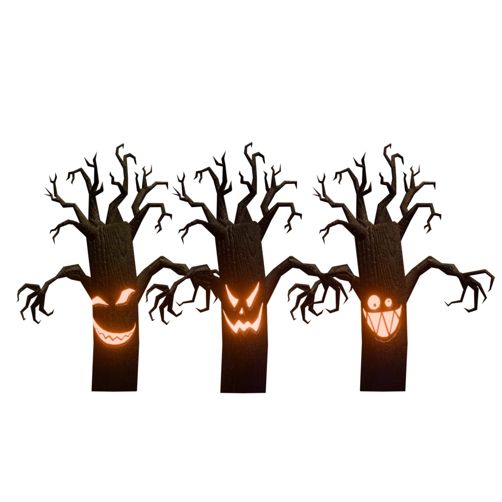 2024 ハロウィン3Dアセット