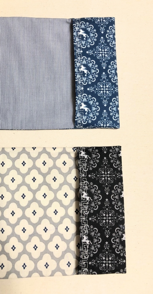 麒麟柄ブックカバー