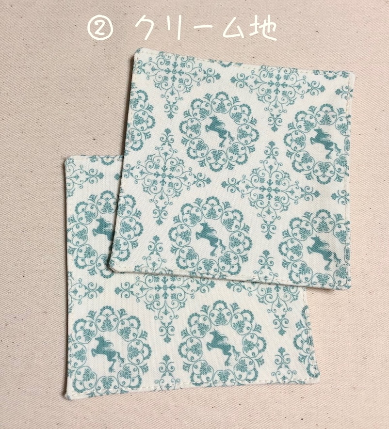 麒麟柄コースター