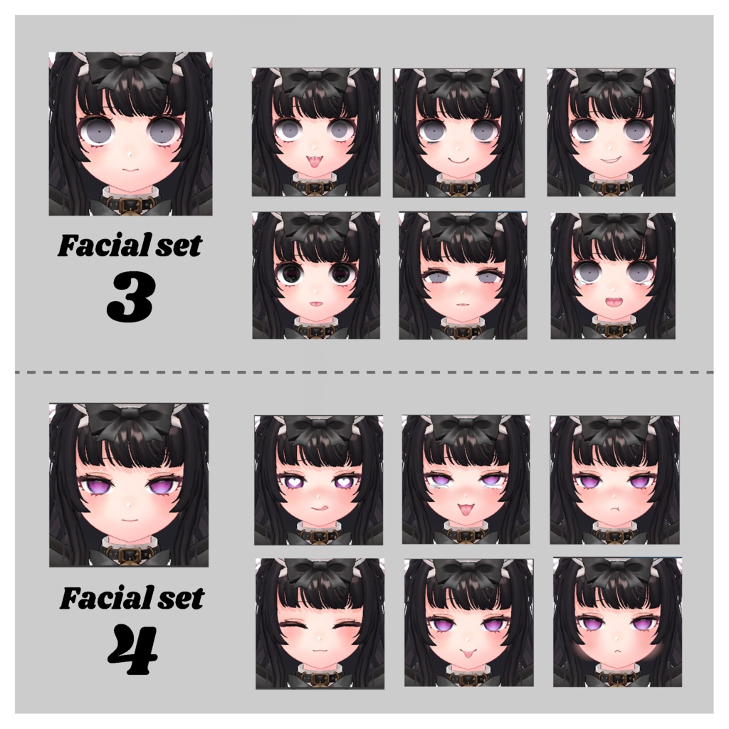 【VRChat向けオリジナル3Dモデル】”ミラリス”