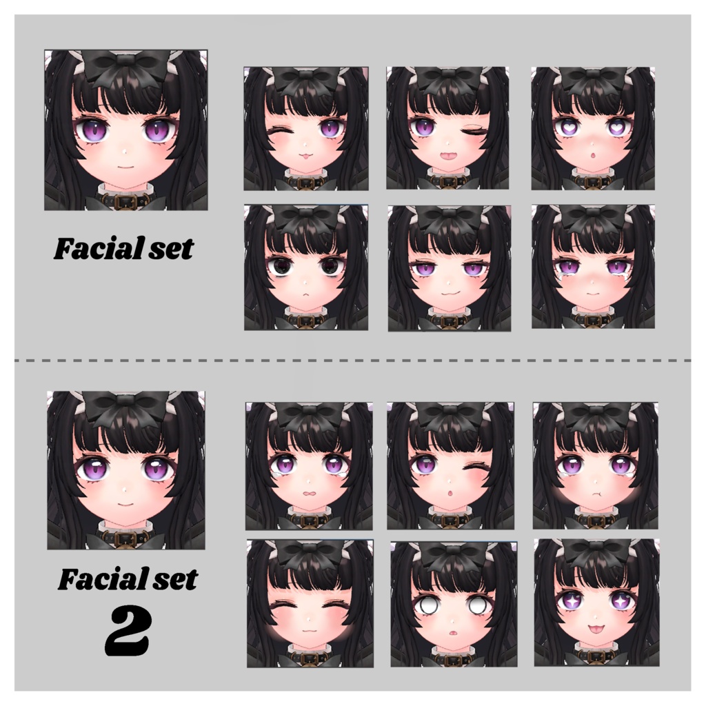 【VRChat向けオリジナル3Dモデル】”ミラリス”