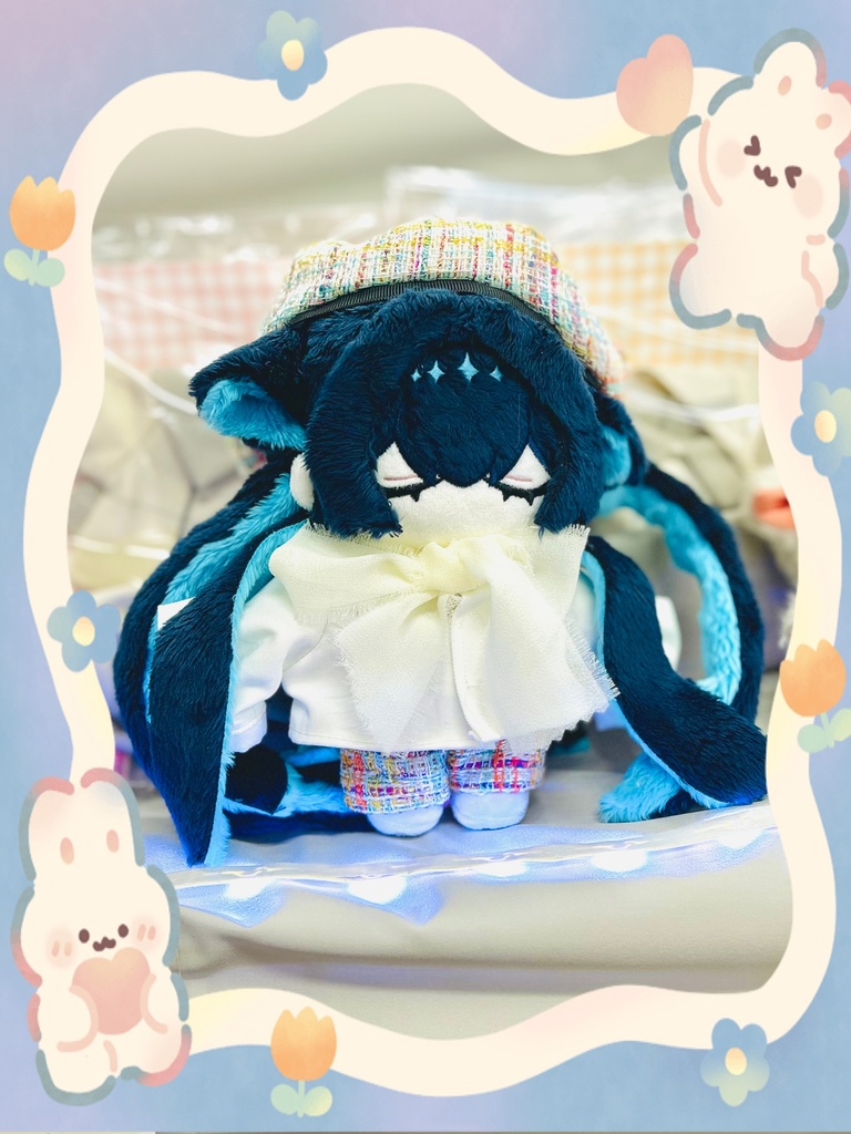 春のバルーン袖 ツィード、さくら