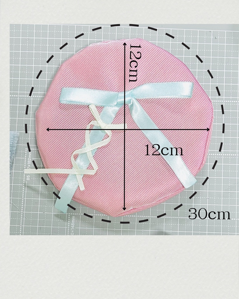 春のバルーン袖 ツィード、さくら