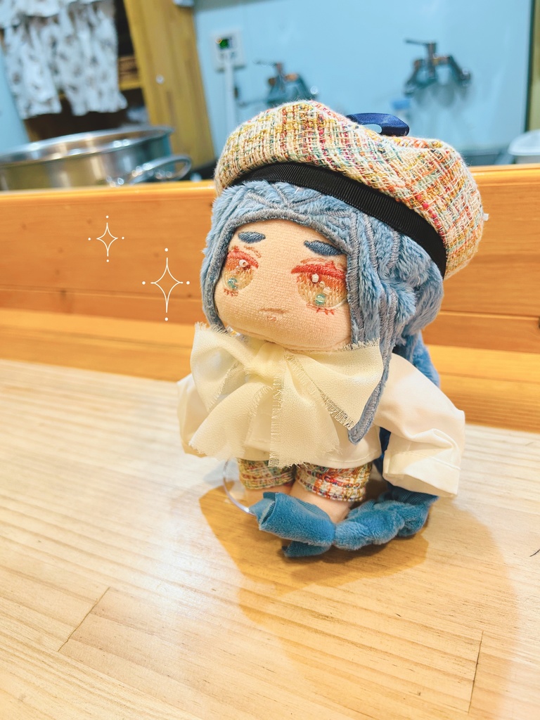 春のバルーン袖 ツィード、さくら