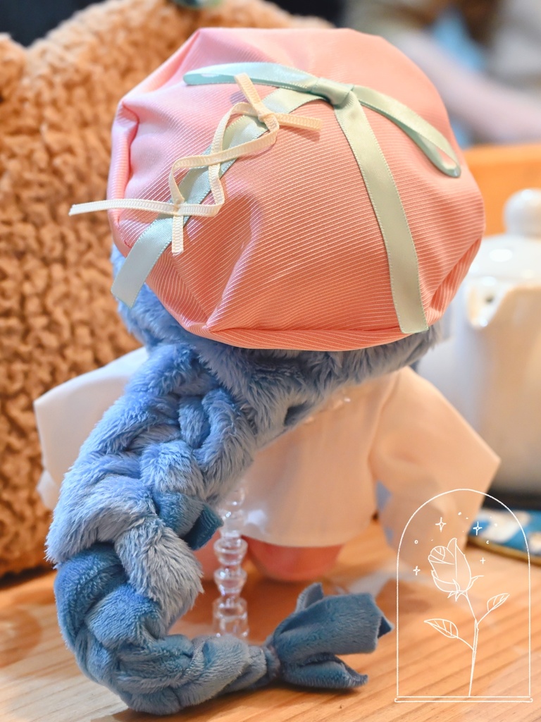 春のバルーン袖 ツィード、さくら