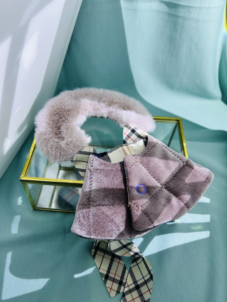 冬のダブルポンチョ