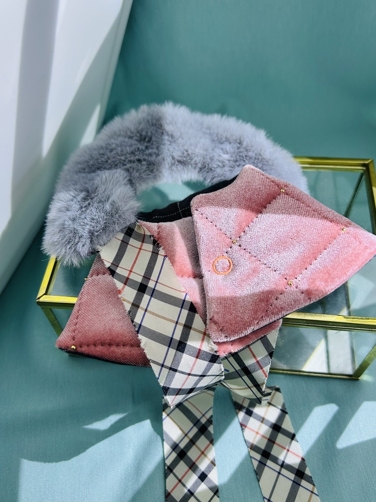 冬のダブルポンチョ