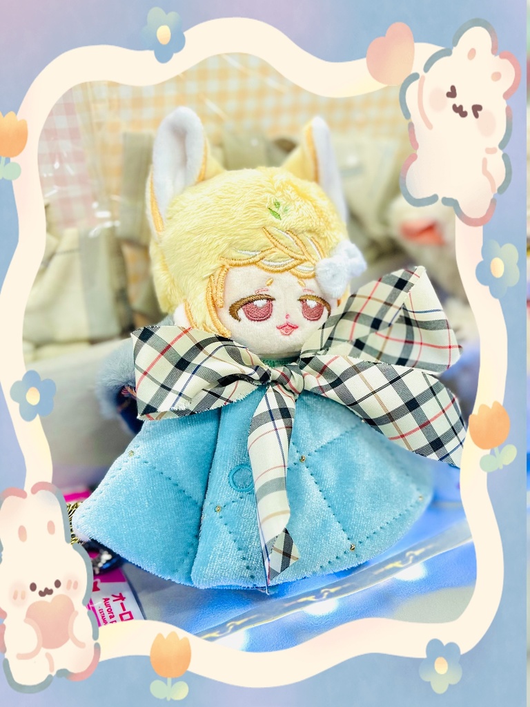 冬のダブルポンチョ