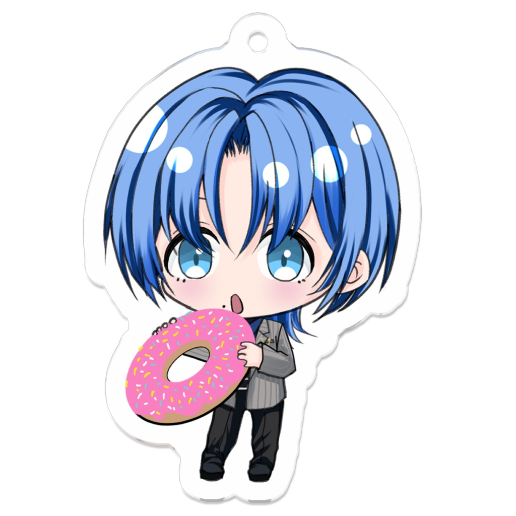 【非公式】あおくゆ☆アクリルキーホルダー☆火威青 ReGLOSS