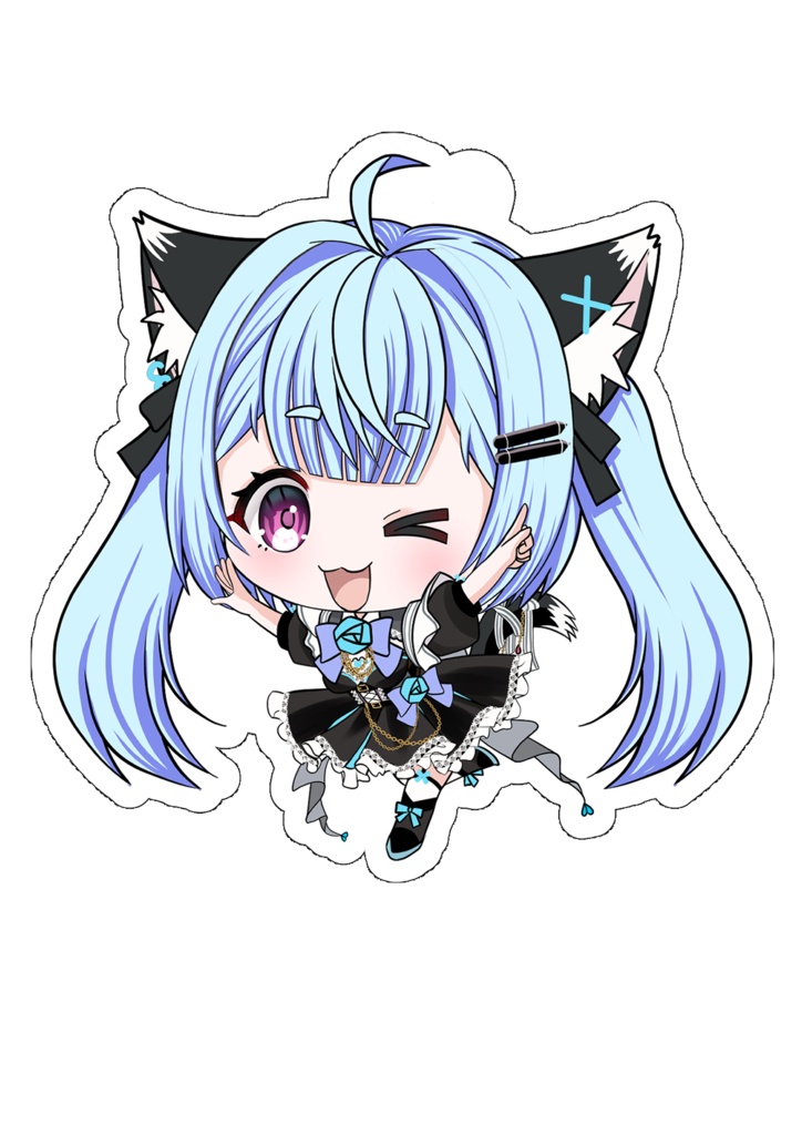 【尾幡りあん】アクリルキーホルダー！(単品) 数量限定です！【個人勢記念グッズ】