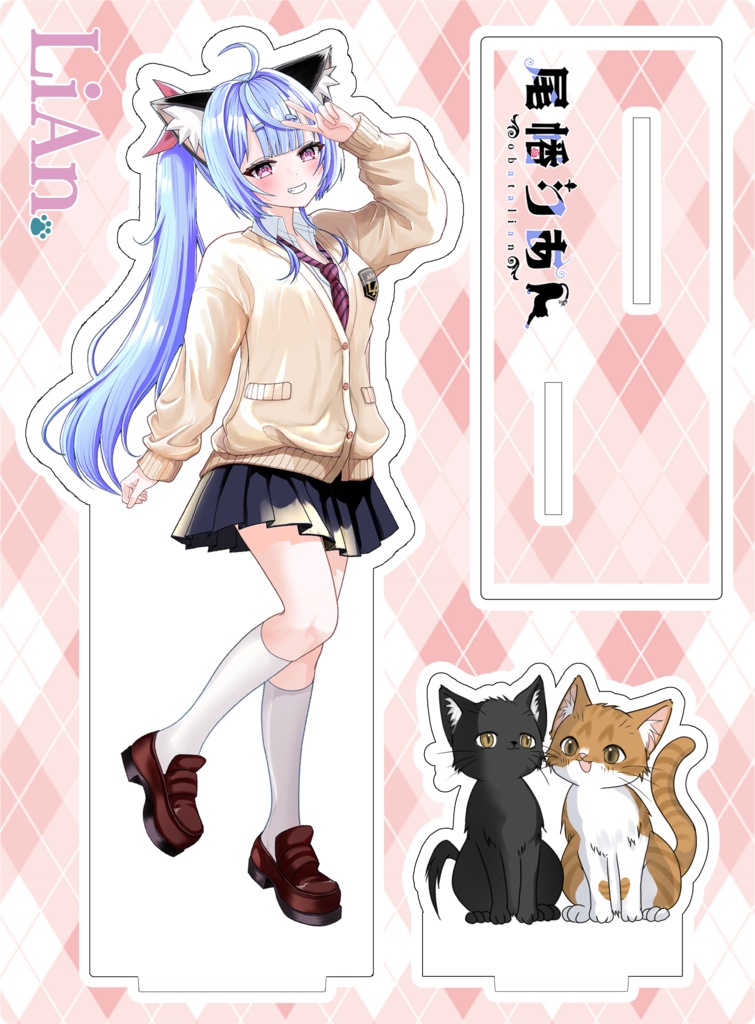 【尾幡りあん】活動2周年記念グッズ #COMITIA155 #イラストレーター #個人勢Vtuber