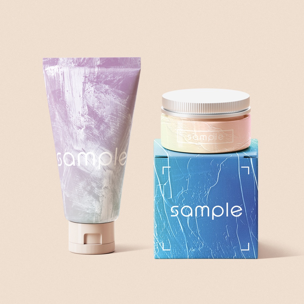 油彩キャンバス風テクスチャ素材