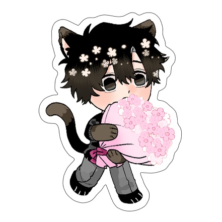 勇者は村人Aに恋をする　猫姿チャーム（村人）