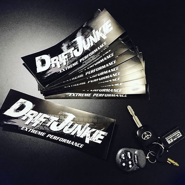 DRIFT JUNKIE STICKER - ドリフトジャンキー ステッカー / JDM  スタンス