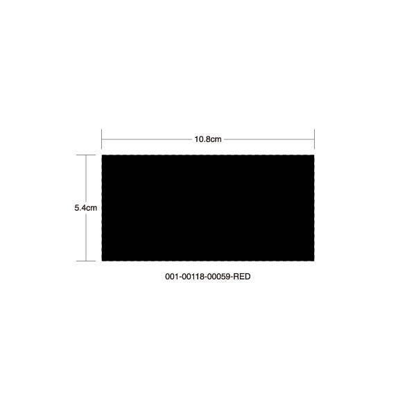 B16B RED STICKER - VTEC レッド ステッカー / HONDA CIVIC シビック EK9 ホンダ JDM 無限 USDM hellaflush