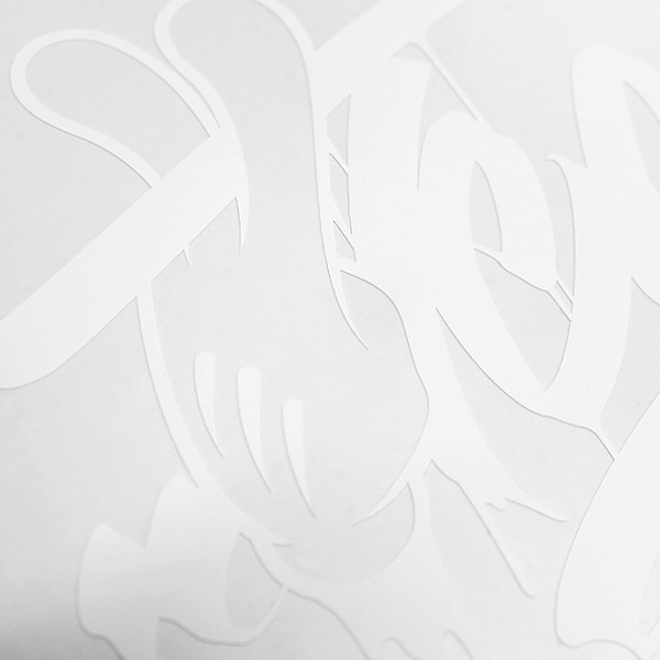 VTEC PEACE HANDSTYLE STICKER - ブイテック カッティングステッカー / EASYSICKS イージーシックス