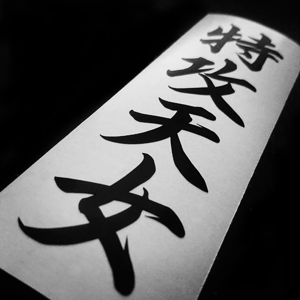 KAMIKAZE HEAVENLY WOMAN STICKER - 特攻天女 カッティングステッカー / EASYSICKS イージーシックス 漢字 シール