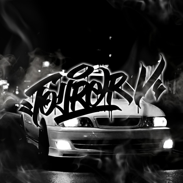 TOURER V STICKER - ステッカー / JDM USDM CHASER MARK2 CRESTA カスタム ドリフト JZX100 JZX90