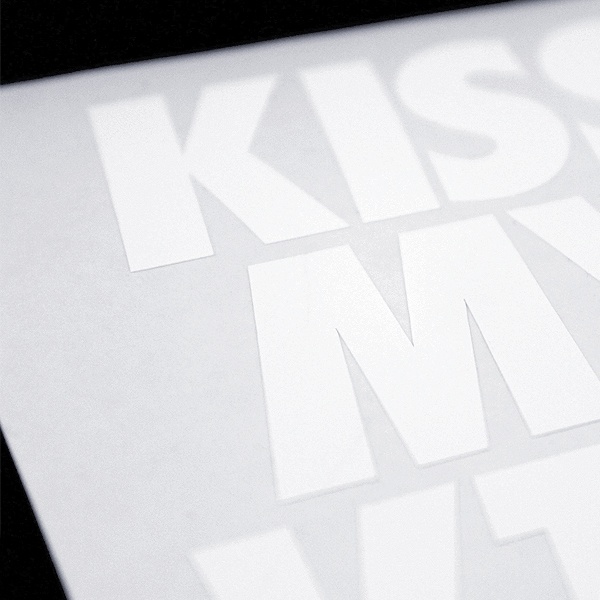 KISS MY VTEC STICKER - キスマイブイテック ステッカー / JDM カスタム シビック CIVIC