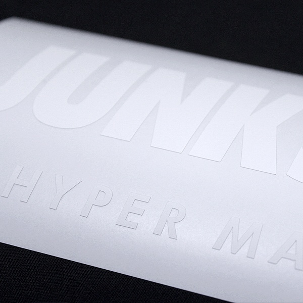 JUNKSPIN ジャンクスピン カッティングステッカー