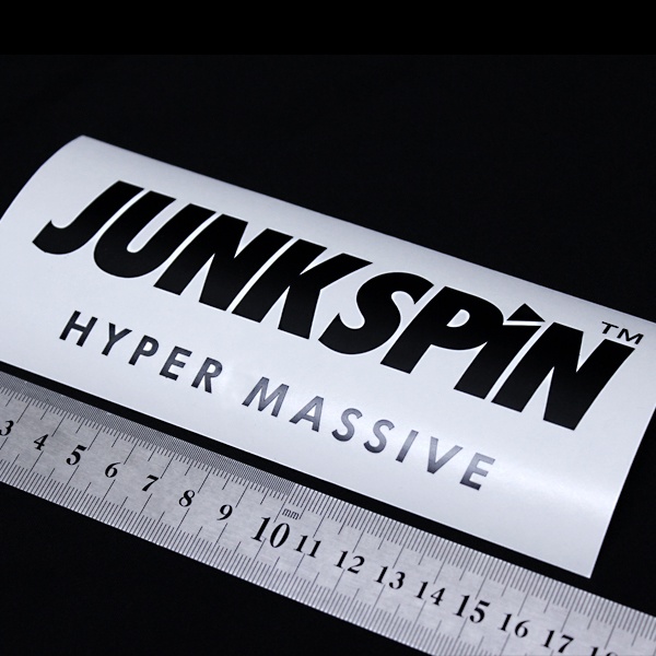 JUNKSPIN ジャンクスピン カッティングステッカー