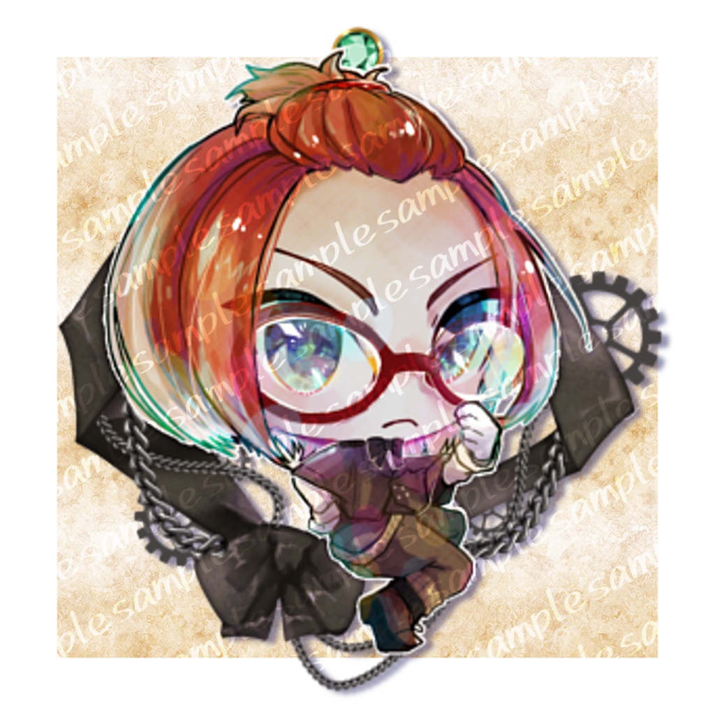 【宝生柳】繋がるアクキー