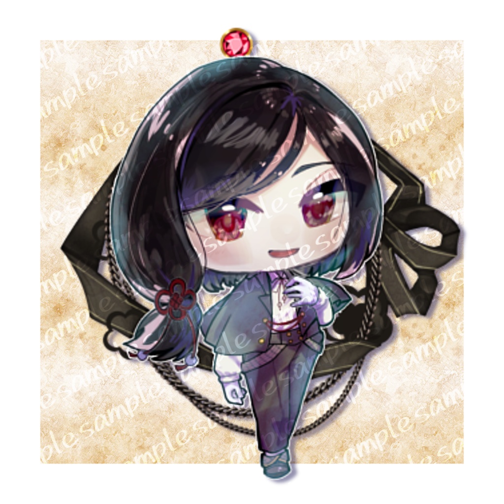 【狛乃千尋】繋がるアクキー
