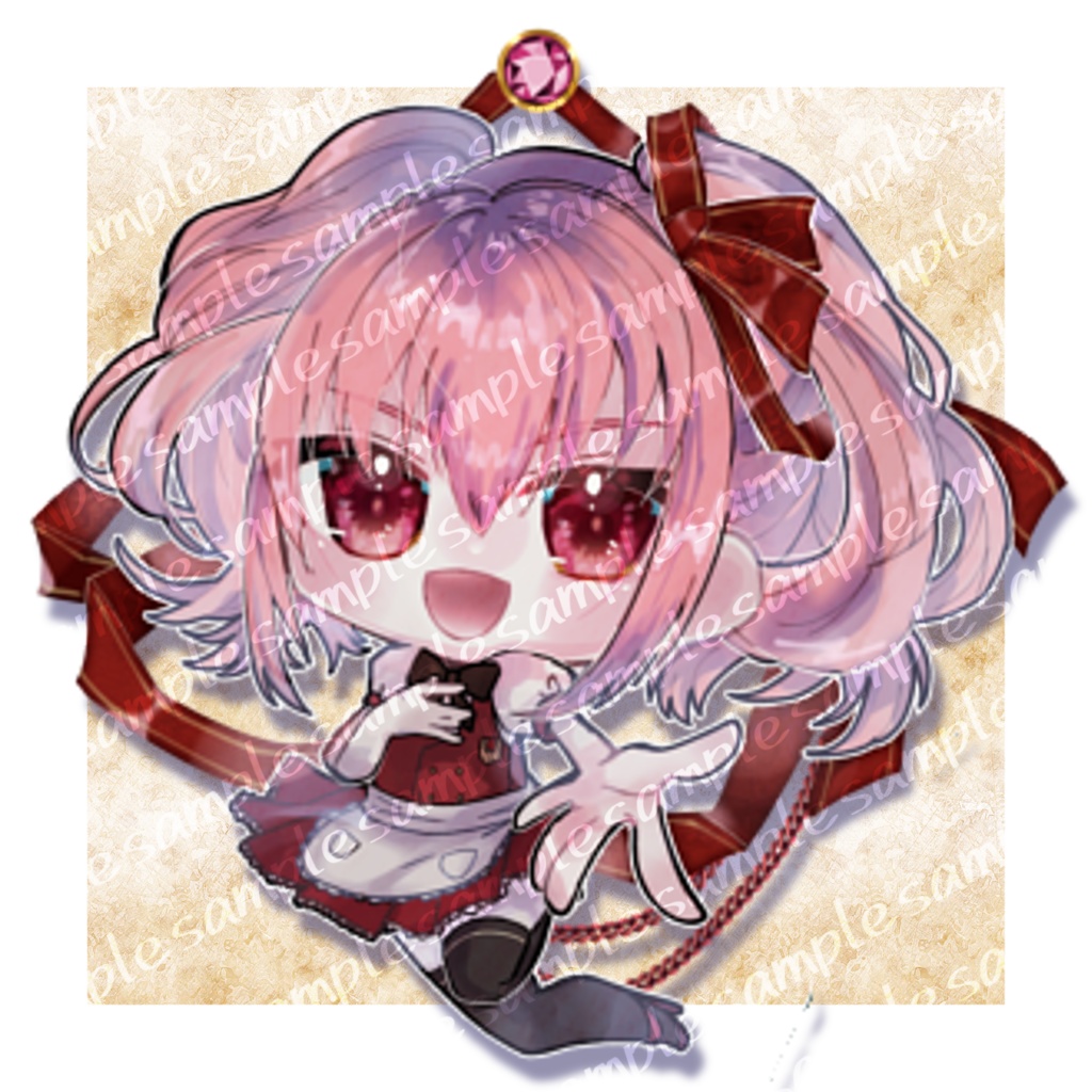 【花巻 蘭丸】繋がるアクキー