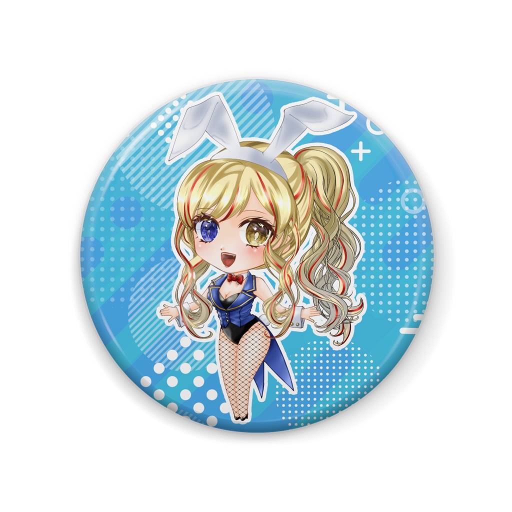 二周年記念缶バッチ