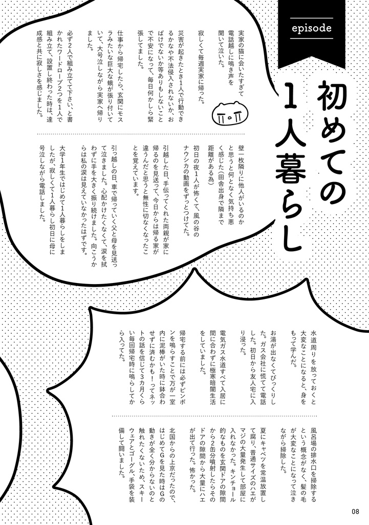 【電子版】1人暮らし雑記