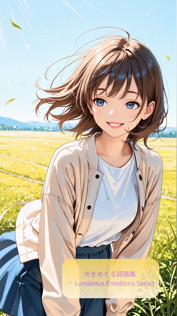 光をめぐる詩画集 — Luminous Emotions Series　スマホ壁紙版