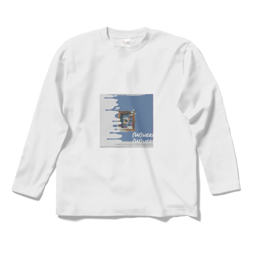 (W)here (W)here (W)here ロングスリーブTシャツ