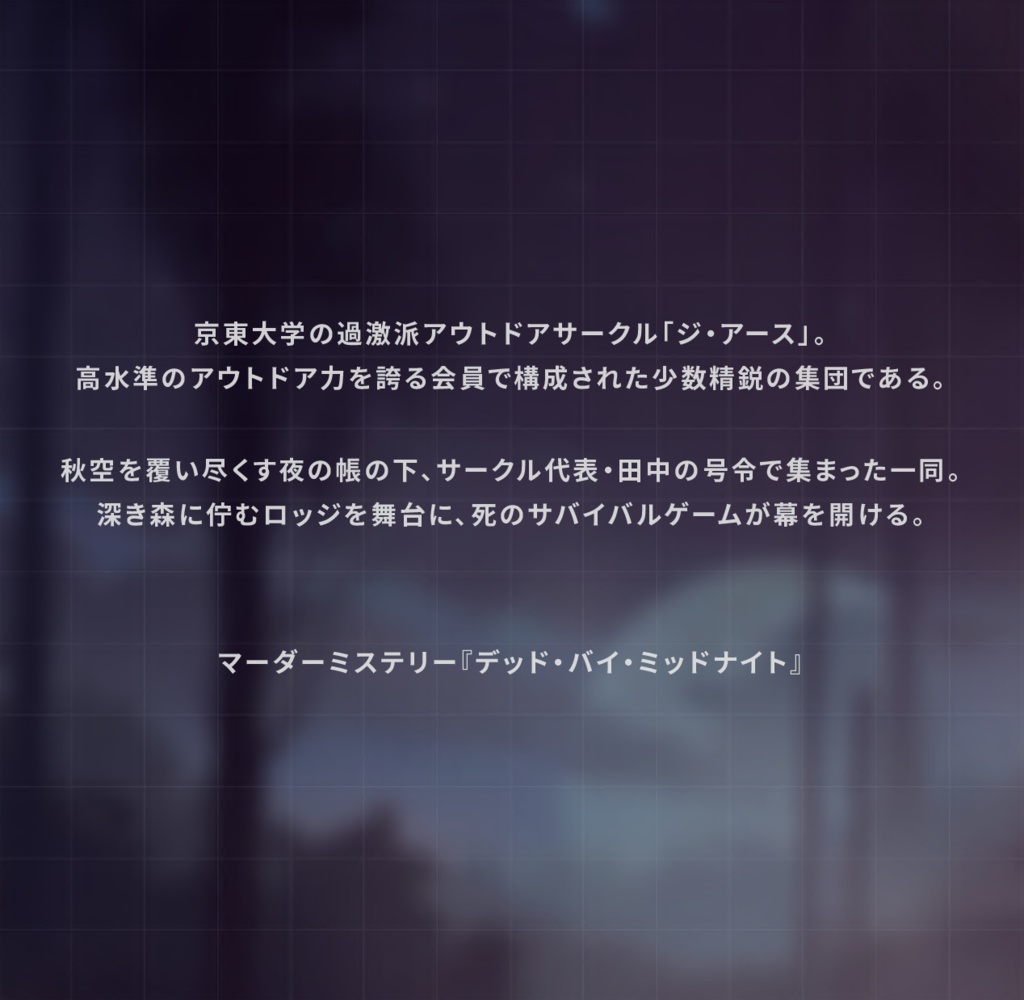 マーダーミステリー『デッド・バイ・ミッドナイト』
