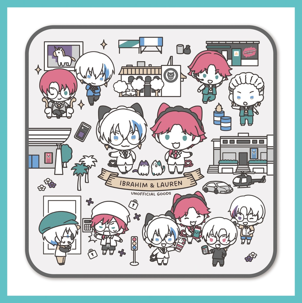 【非公式】ミニタオル