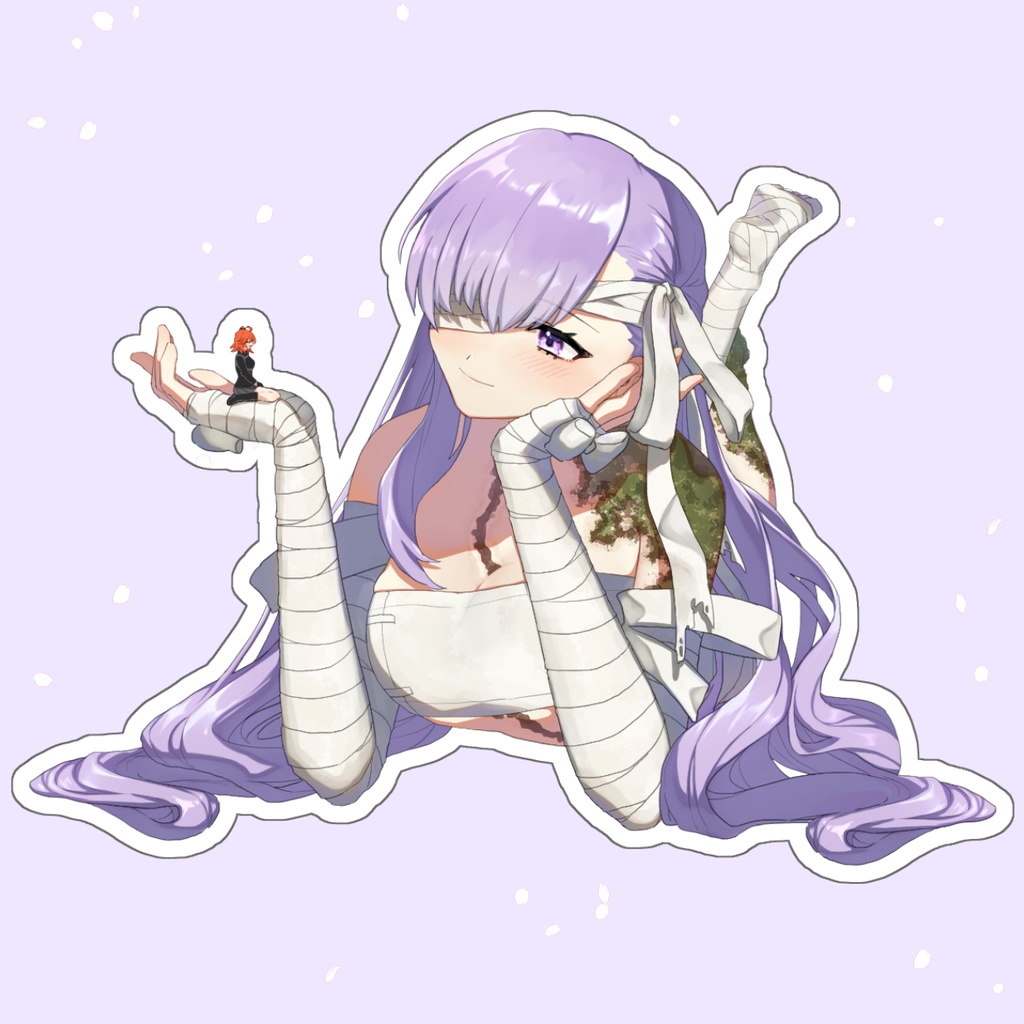 ぐだ子とプロテア アクスタ