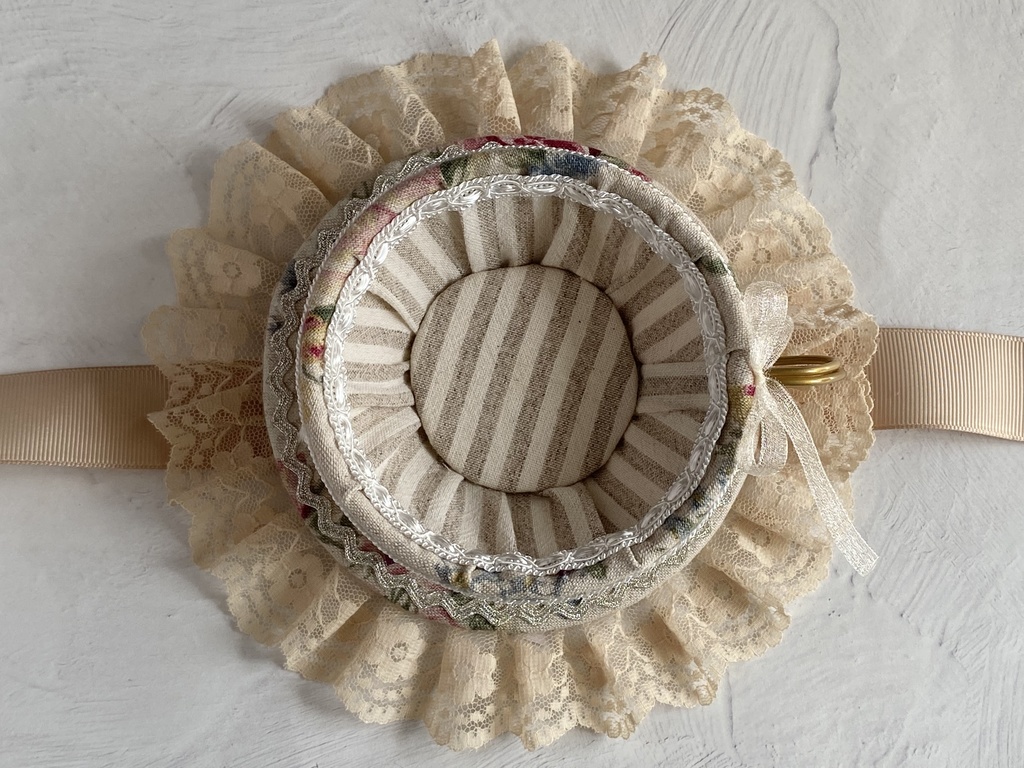 ヘッドドレス*ティーカップ*ベージュ