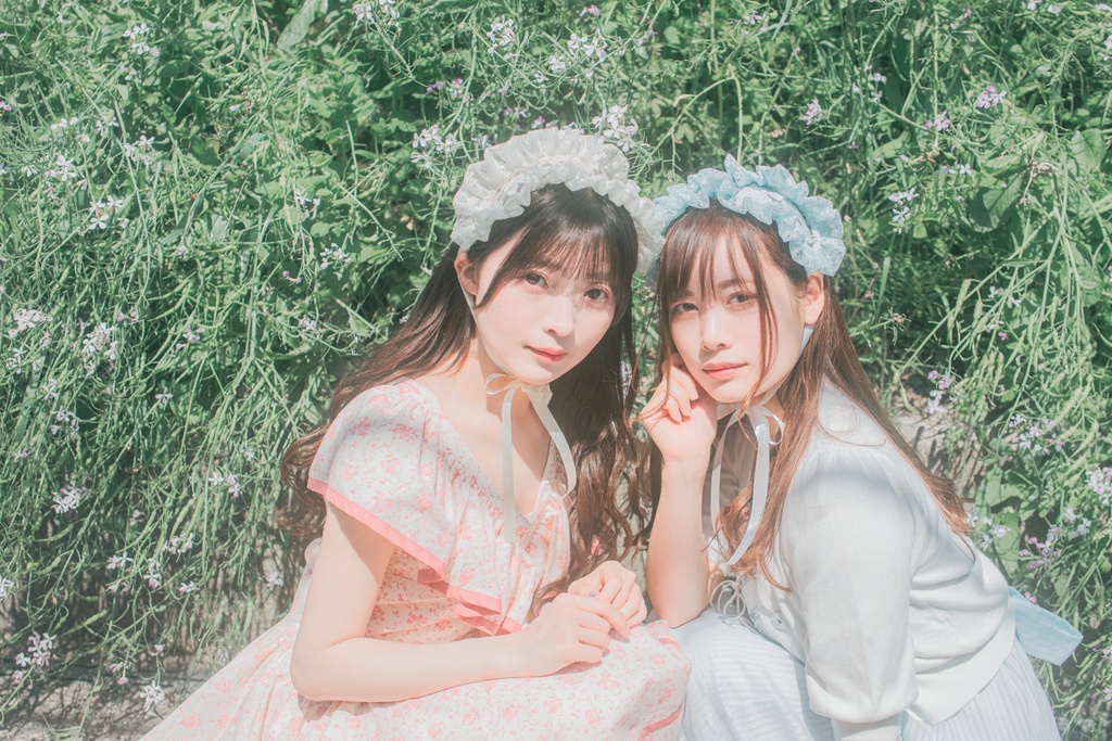 ヘッドドレス*秘密の花園*紫陽花しろ