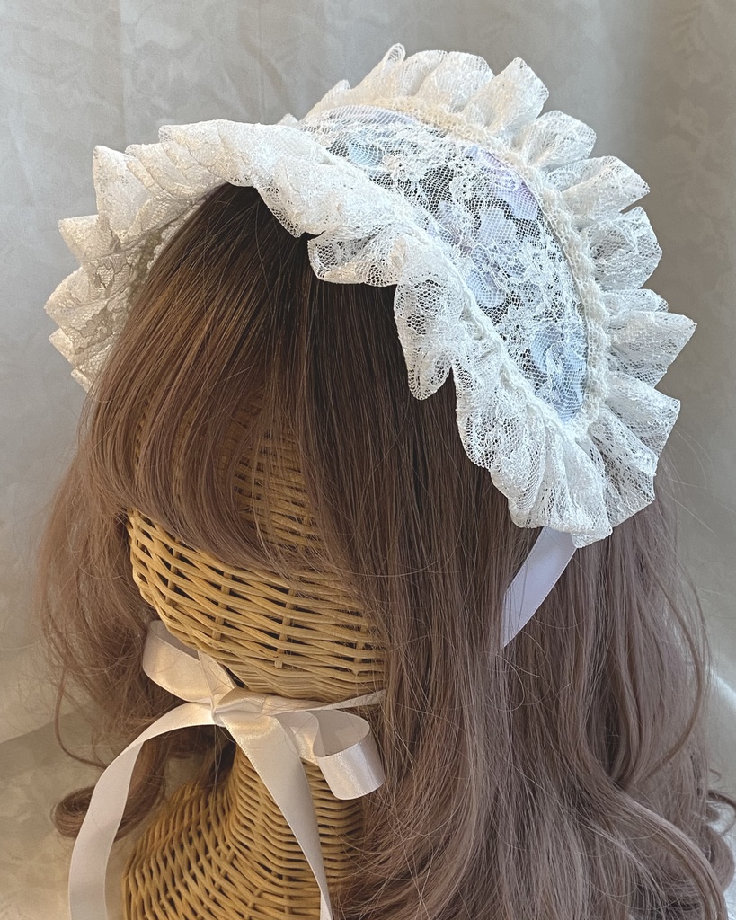 ヘッドドレス*秘密の花園*紫陽花しろ