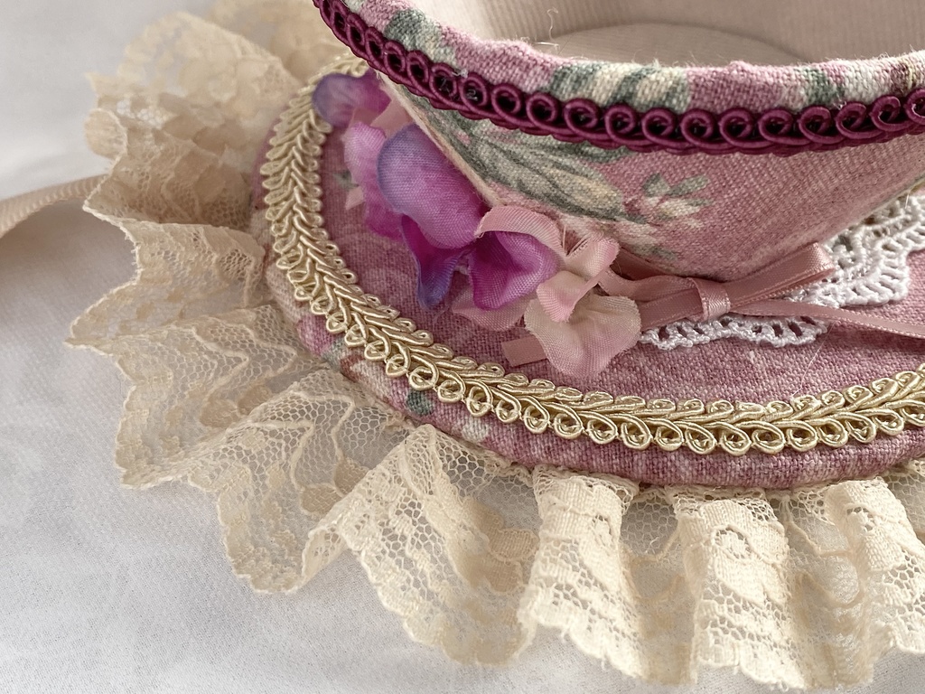 ヘッドドレス＊ティーカップ＊ピンク