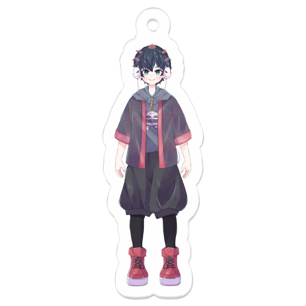 たつみ　アクリルキーホルダー