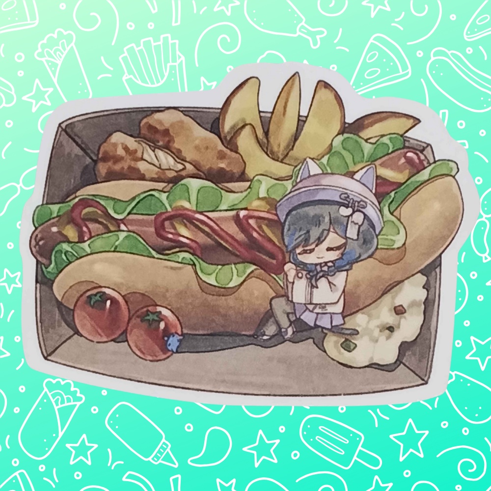 真黒猫 コミケ出店商品