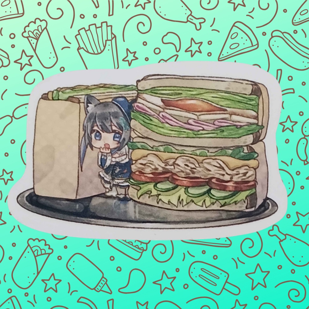 真黒猫 コミケ出店商品