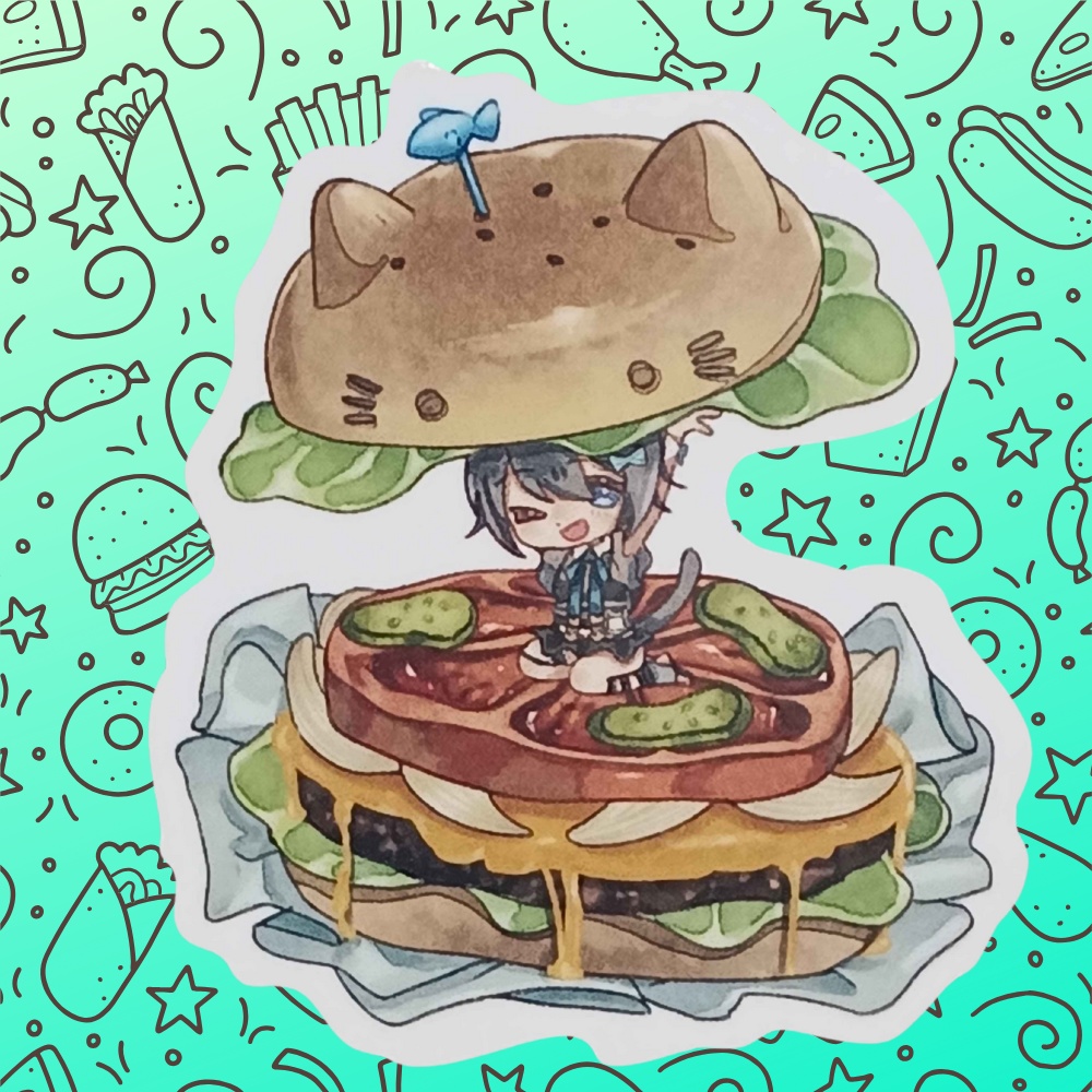 真黒猫 コミケ出店商品