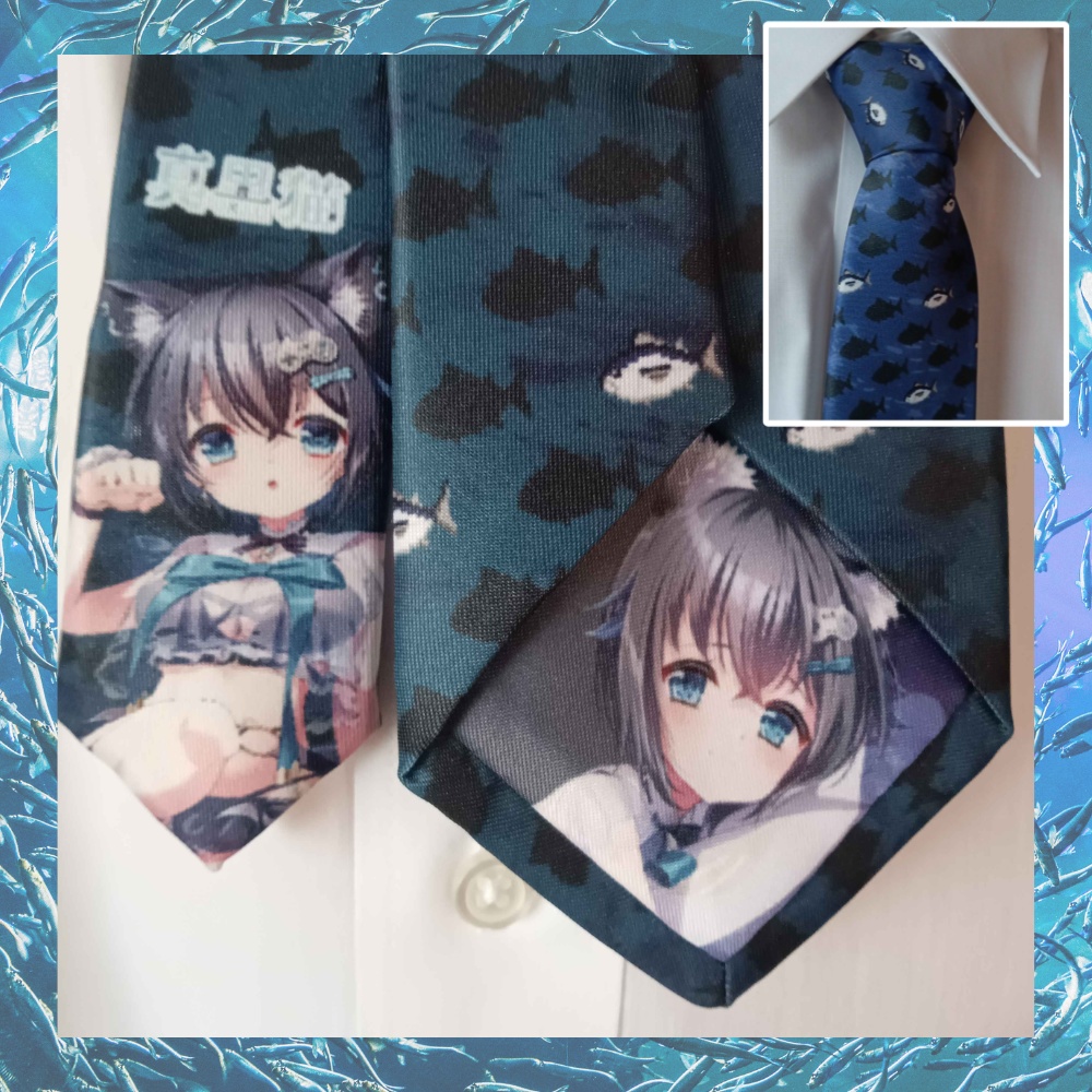 真黒猫オリジナルネクタイ・新衣装アクリルスタンド・立体アクリルパネル