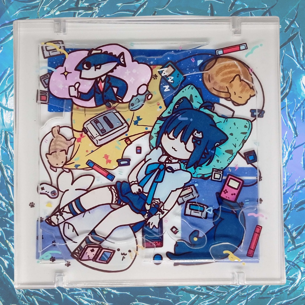 真黒猫オリジナルネクタイ・新衣装アクリルスタンド・立体アクリルパネル