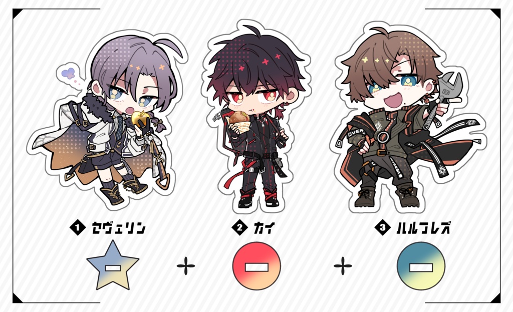 デフォルメアクリルスタンドvol.2